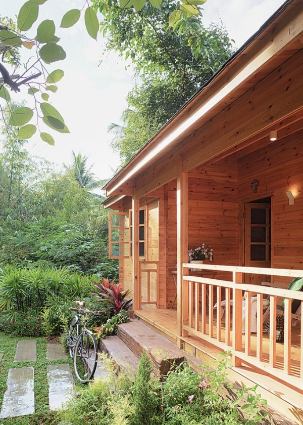 case in legno con sistema X-Lam o telaio